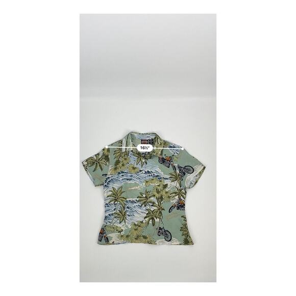 Harley Davidson Button Down (B11#8) - Picture 5 of 7